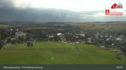 Archived webcam image showing Oberwiesenthal - Fichtelberg ski slope on 14 Jul 2026 at 09:28