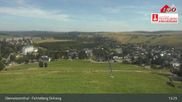 Archived webcam image showing Oberwiesenthal - Fichtelberg ski slope on 9 Aug 2026 at 13:48