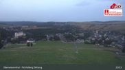 Archived webcam image showing Oberwiesenthal - Fichtelberg ski slope on 10 Aug 2026 at 03:41