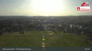 Archived webcam image showing Oberwiesenthal - Fichtelberg ski slope on 10 Aug 2026 at 08:41