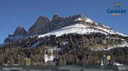 Archiviertes Webcam Bild: Carezza: Pra di Tori Talstation am 26 Feb 2026 um 09:35 Uhr