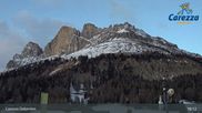 Archiviertes Webcam Bild: Carezza: Pra di Tori Talstation am 18.03.2026 um 01:32 Uhr