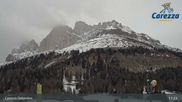 Archiviertes Webcam Bild: Carezza: Pra di Tori Talstation am 18.03.2026 um 11:32 Uhr
