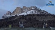 Archiviertes Webcam Bild: Carezza: Pra di Tori Talstation am 18.03.2026 um 19:32 Uhr