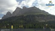 Archived webcam image showing Carezza Ski Resort: Pra di Tori - Base Station on 2 Aug 2026 at 09:23