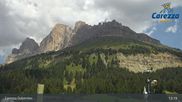 Archived webcam image showing Carezza Ski Resort: Pra di Tori - Base Station on 2 Aug 2026 at 13:23