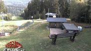 Archived webcam image showing Upper station of Erlbach-Kegelberg on 4 Aug 2026 at 08:41