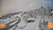 Archived webcam image showing Bödele: View from restaurant Fetz on 27 Mar 2026 at 08:12