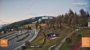 Archived webcam image showing Bödele: View from restaurant Fetz on 10 Apr 2026 at 06:53