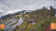 Archived webcam image showing Bödele: View from restaurant Fetz on 10 Apr 2026 at 10:53