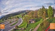 Archived webcam image showing Bödele: View from restaurant Fetz on 5 May 2026 at 07:08