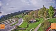 Archived webcam image showing Bödele: View from restaurant Fetz on 5 May 2026 at 08:08