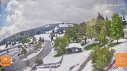 Archived webcam image showing Bödele: View from restaurant Fetz on 12 May 2026 at 12:09