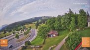 Archived webcam image showing Bödele: View from restaurant Fetz on 14 Jul 2026 at 07:30