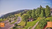 Archived webcam image showing Bödele: View from restaurant Fetz on 3 Aug 2026 at 08:06