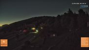 Archived webcam image showing Bödele: View from restaurant Fetz on 23 Sep 2026 at 06:33