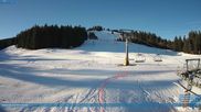Archived webcam image showing Chair Lift Lank in Bödele ski resort on 26 Feb 2026 at 08:32