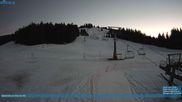 Archiviertes Webcam Bild: Bödele: Blick auf den Lanklift am 26 Feb 2026 um 18:44 Uhr