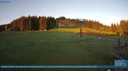 Archived webcam image showing Chair Lift Lank in Bödele ski resort on 8 May 2026 at 06:36