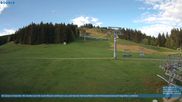 Archived webcam image showing Chair Lift Lank in Bödele ski resort on 8 May 2026 at 08:36