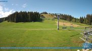 Archived webcam image showing Chair Lift Lank in Bödele ski resort on 8 May 2026 at 10:36