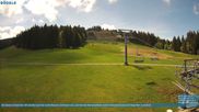 Archived webcam image showing Chair Lift Lank in Bödele ski resort on 8 May 2026 at 12:36