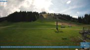 Archived webcam image showing Chair Lift Lank in Bödele ski resort on 8 May 2026 at 14:36