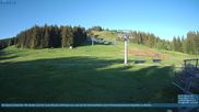 Archived webcam image showing Chair Lift Lank in Bödele ski resort on 29 May 2026 at 07:53