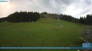 Archived webcam image showing Chair Lift Lank in Bödele ski resort on 6 Aug 2026 at 07:32