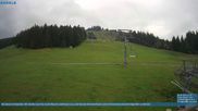 Archived webcam image showing Chair Lift Lank in Bödele ski resort on 6 Aug 2026 at 12:32