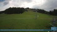 Archived webcam image showing Chair Lift Lank in Bödele ski resort on 6 Aug 2026 at 16:32