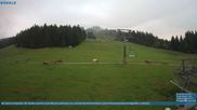 Archived webcam image showing Chair Lift Lank in Bödele ski resort on 7 Aug 2026 at 07:12
