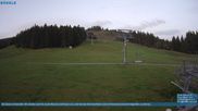 Archiviertes Webcam Bild: Bödele: Blick auf den Lanklift am 28.08.2026 um 06:09 Uhr