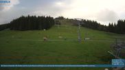 Archiviertes Webcam Bild: Bödele: Blick auf den Lanklift am 28.08.2026 um 08:09 Uhr