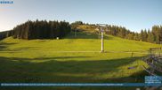 Archived webcam image showing Chair Lift Lank in Bödele ski resort on 12 Sep 2026 at 08:01