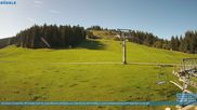 Archived webcam image showing Chair Lift Lank in Bödele ski resort on 12 Sep 2026 at 10:01