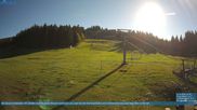 Archived webcam image showing Chair Lift Lank in Bödele ski resort on 12 Oct 2026 at 16:37
