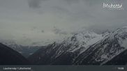 Archiviertes Webcam Bild: Bergstation Luftseilbahn Wiler-Lauchernalp am 12.04.2026 um 19:50 Uhr
