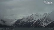 Archiviertes Webcam Bild: Bergstation Luftseilbahn Wiler-Lauchernalp am 13.04.2026 um 11:24 Uhr
