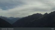Archiviertes Webcam Bild: Bergstation Luftseilbahn Wiler-Lauchernalp am 26.08.2026 um 17:02 Uhr