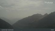 Archiviertes Webcam Bild: Bergstation Luftseilbahn Wiler-Lauchernalp am 27.08.2026 um 15:22 Uhr
