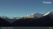 Archiviertes Webcam Bild: Bergstation Luftseilbahn Wiler-Lauchernalp am 22.10.2026 um 09:09 Uhr