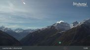 Archiviertes Webcam Bild: Bergstation Luftseilbahn Wiler-Lauchernalp am 22.10.2026 um 13:09 Uhr