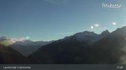 Archiviertes Webcam Bild: Bergstation Luftseilbahn Wiler-Lauchernalp am 22.10.2026 um 17:09 Uhr