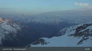 Archiviertes Webcam Bild: Lauchernalp: Bergstation Gondelbahn Hockenhorngrat am 02.05.2026 um 01:04 Uhr