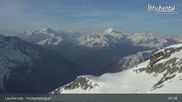 Archiviertes Webcam Bild: Lauchernalp: Bergstation Gondelbahn Hockenhorngrat am 02.05.2026 um 07:04 Uhr