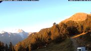 Archived webcam image showing Restaurant at Moosalp on 12 Jul 2026 at 06:34