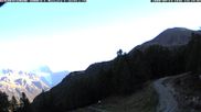 Archived webcam image showing Restaurant at Moosalp on 15 Sep 2026 at 18:45