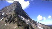 Archived webcam image showing Plan-Francey - 1560 m a.s.l. on 1 May 2026 at 10:00