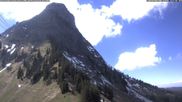 Archived webcam image showing Plan-Francey - 1560 m a.s.l. on 1 May 2026 at 12:00